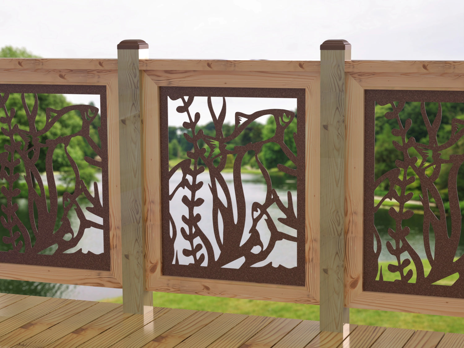 Bass Pond Railing Panel Insert