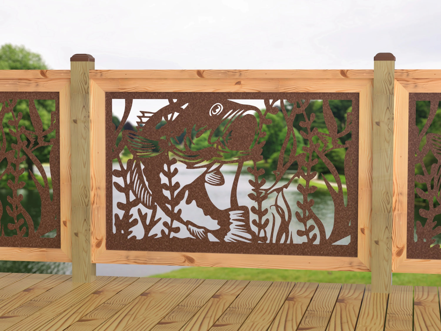 Bass Pond Railing Panel Insert