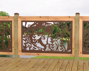 Bass Pond Railing Panel Insert