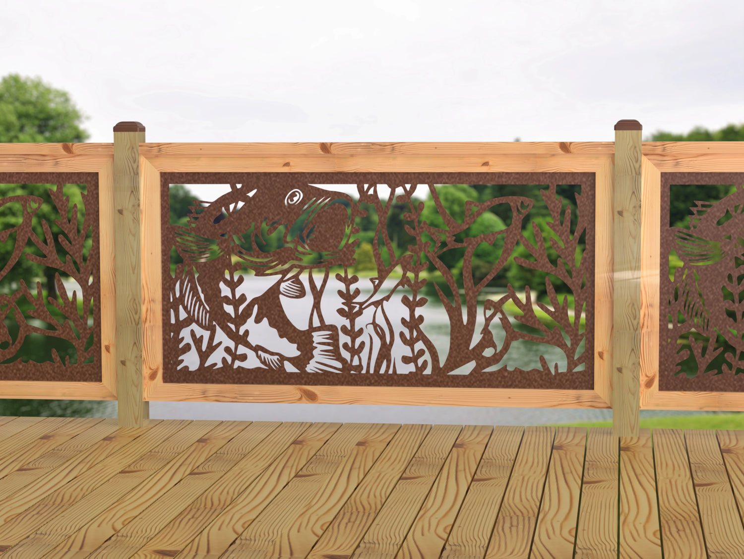 Bass Pond Railing Panel Insert