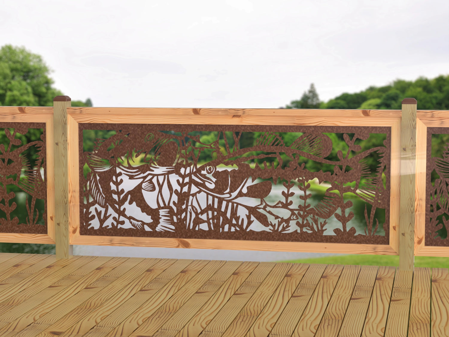 Bass Pond Railing Panel Insert