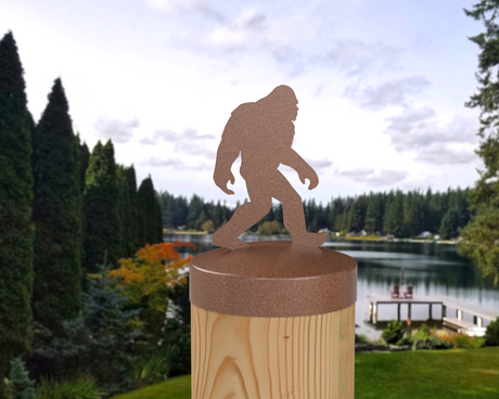 Bigfoot, Round Post Cap (4x4 Round Post Size) - Madison Iron and Wood