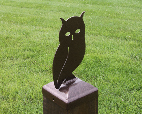 6X6 Owl Post Cap (5.5 x 5.5 Post Size) - Madison Iron and Wood