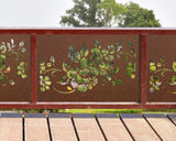 24"x30" - Floral Design Fence/Gate Panel Insert