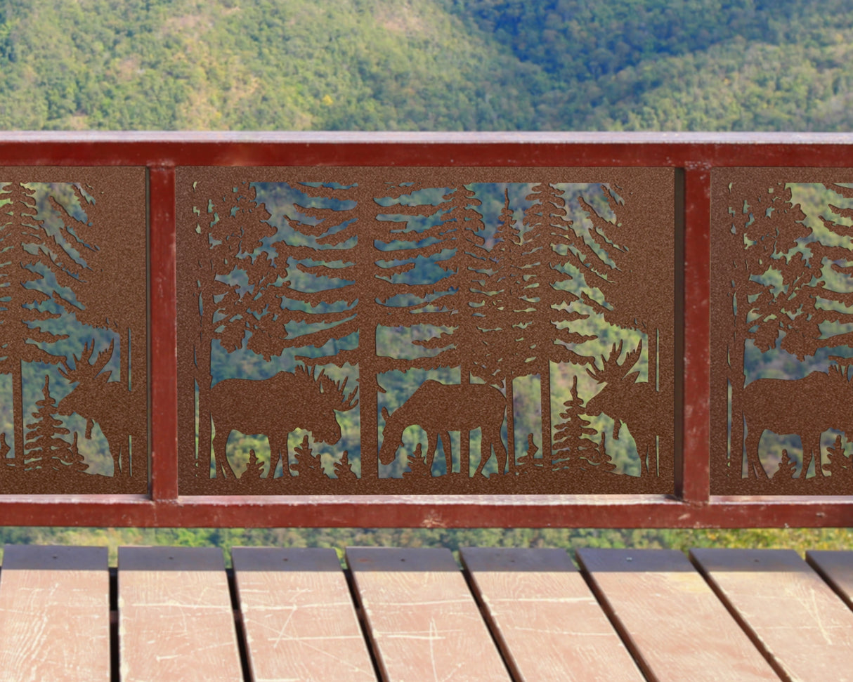 Moose Landscape Fence/Gate Panel Insert