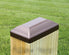 4X6 (nominal size) Steel Post Cap (3.5 x 5.5 Post Size)