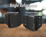 Angled Joist Hangers / Saddle Brackets - Nominal Sizes