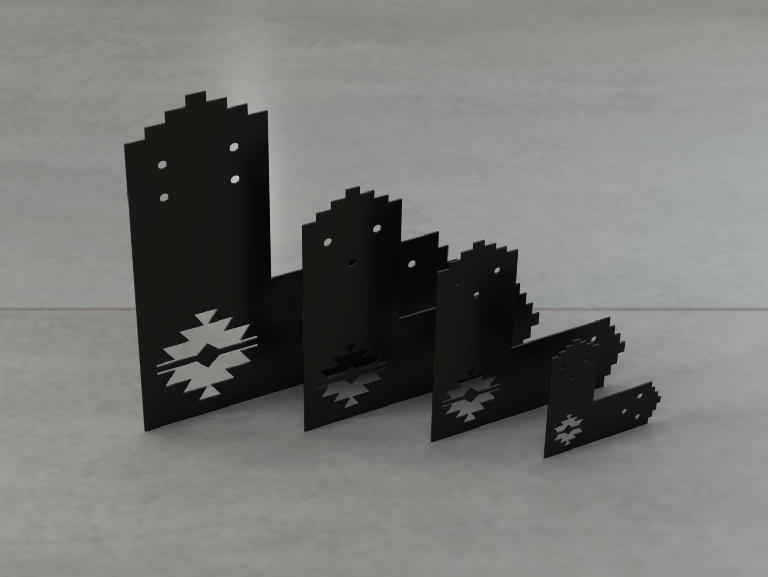 Aztec Style L Brackets - Various Sizes