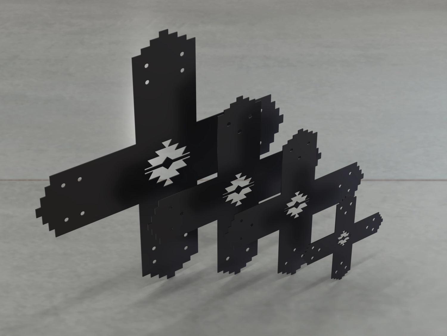 Aztec Style X Brackets - Various Sizes