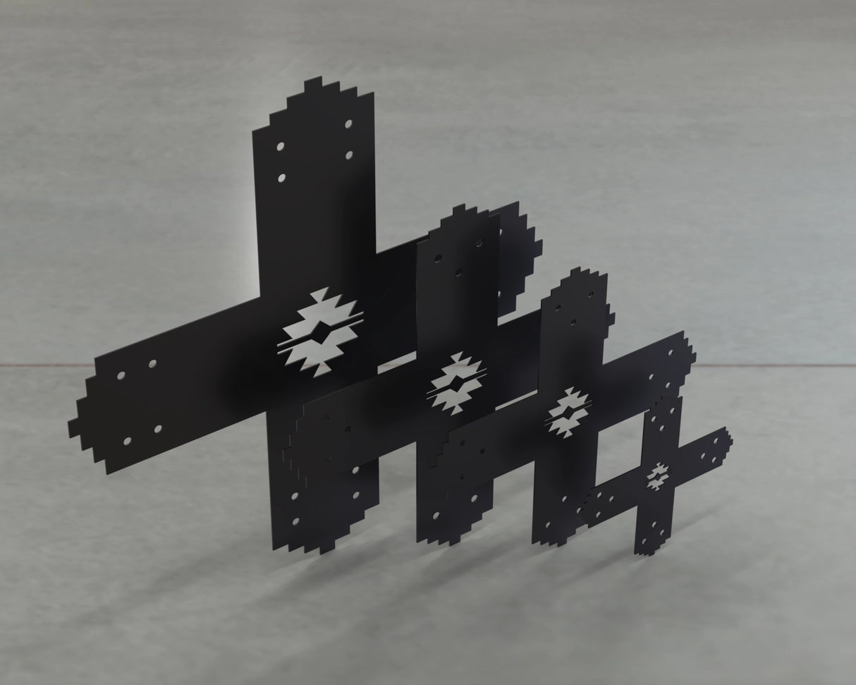Aztec Style X Brackets - Various Sizes