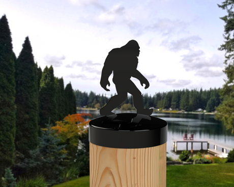Bigfoot, Round Post Cap (4x4 Round Post Size) - Madison Iron and Wood