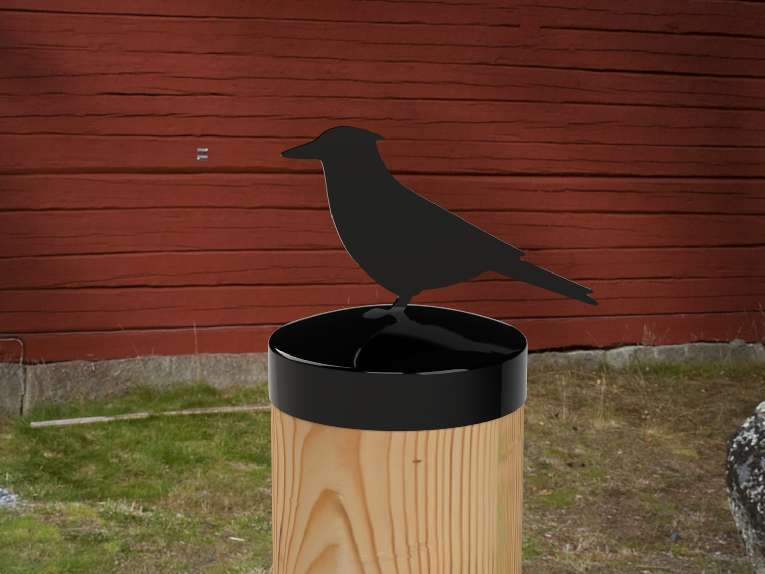Blue Jay, Round Post Cap (4x4 Round Post Size) - Madison Iron and Wood