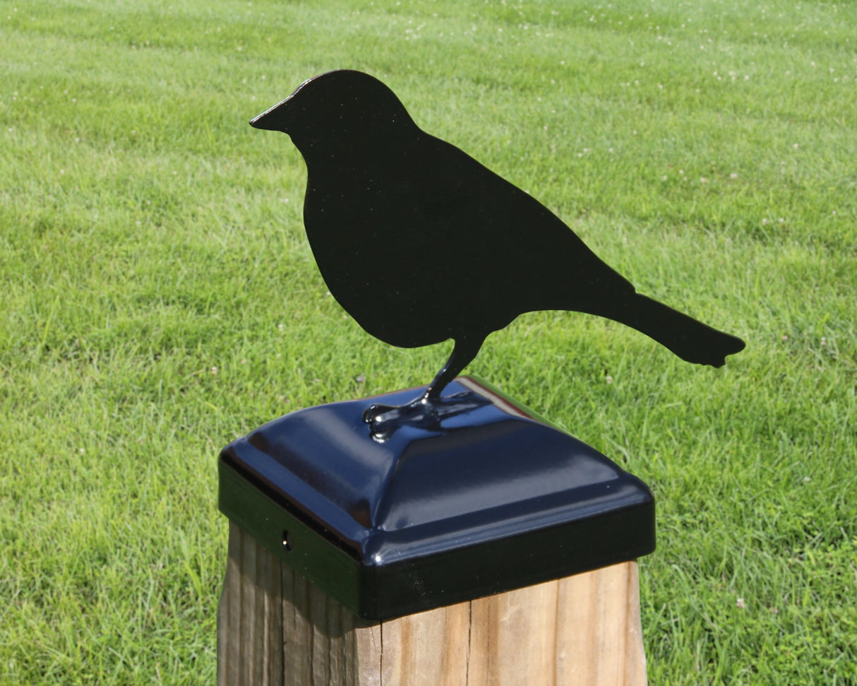 6X6 Song Bird Post Cap (Fits 5.5 x 5.5 Post Size) - Madison Iron and Wood