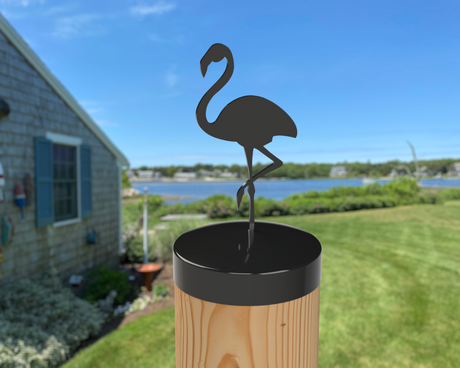 Flamingo, Round Post Cap (4x4 Round Post Size) - Madison Iron and Wood