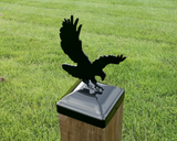 6X6 Eagle Post Cap (5.5 x 5.5 Post Size) - Madison Iron and Wood