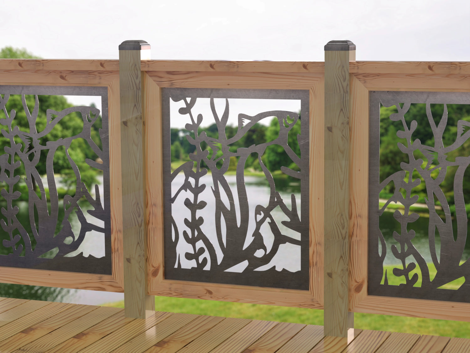 Bass Pond Railing Panel Insert