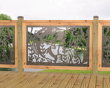 Bass Pond Railing Panel Insert - Madison Iron and Wood