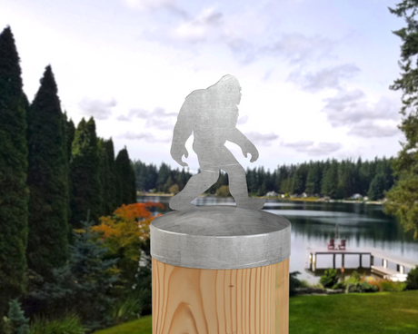 Bigfoot, Round Post Cap (4x4 Round Post Size) - Madison Iron and Wood