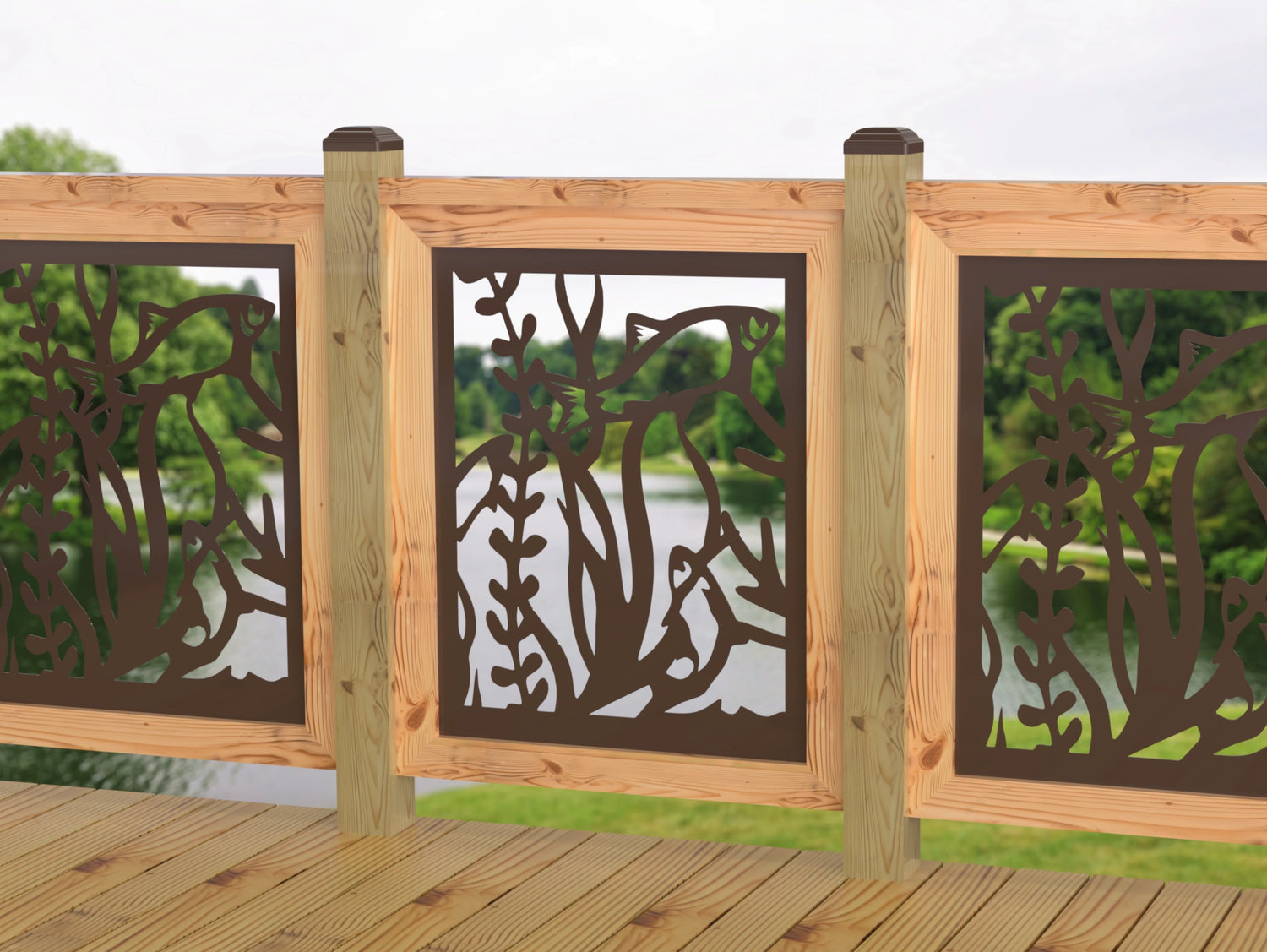 Bass Pond Railing Panel Insert