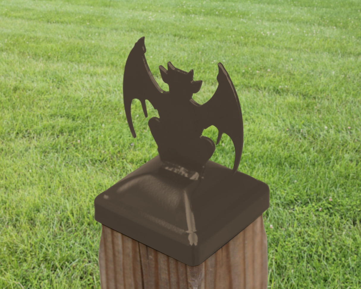 6X6 Gargoyle Post Cap (5.5 x 5.5 Post Size) - Madison Iron and Wood