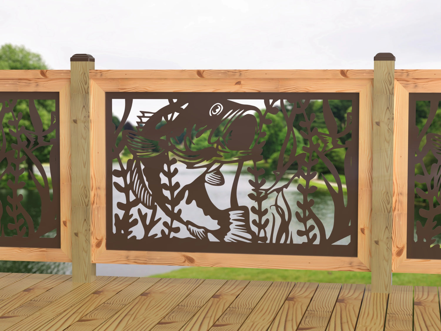 Bass Pond Railing Panel Insert