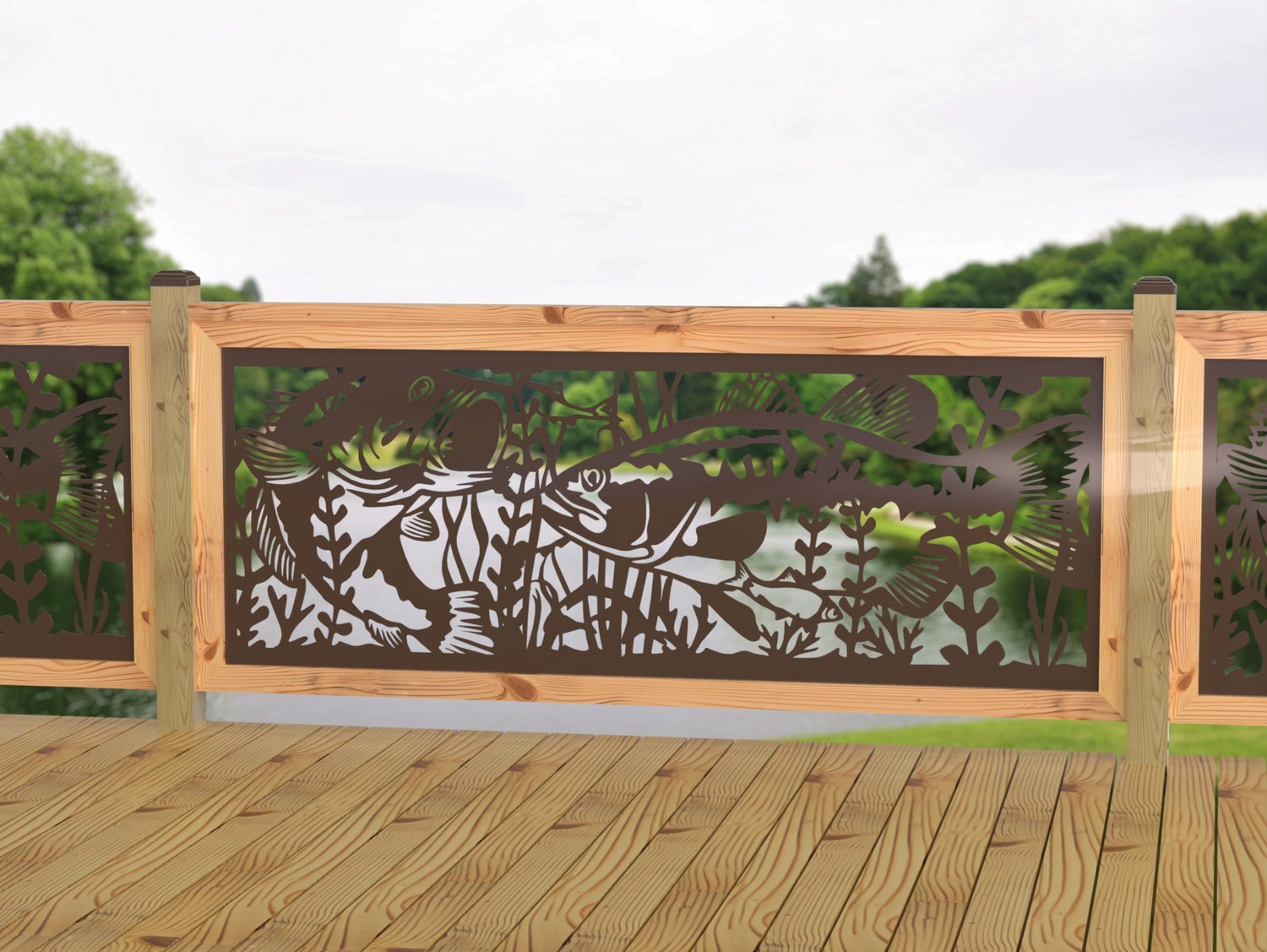 Bass Pond Railing Panel Insert