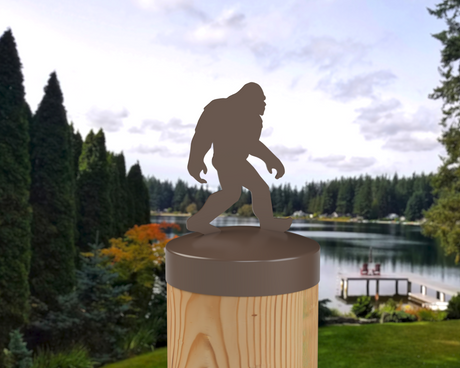 Bigfoot, Round Post Cap (4x4 Round Post Size) - Madison Iron and Wood