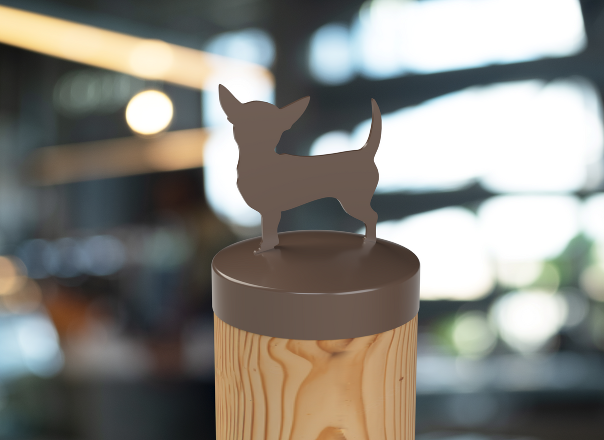 Chihuahua, Round Post Cap (4x4 Round Post Size) - Madison Iron and Wood