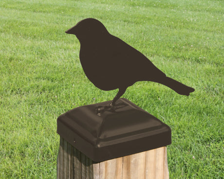 6X6 Song Bird Post Cap (Fits 5.5 x 5.5 Post Size) - Madison Iron and Wood