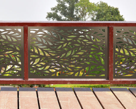 Willow Leaves Fence/Gate Panel Insert