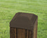 10 PACK - 4x4 Heavy Duty Domed Steel Post Cap (fits 3.5 x 3.5 Post Size)