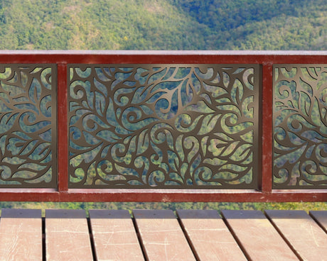 Flowing Leaves Fence/Gate Panel Insert