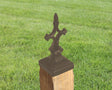 4x4 Open Cross Post Cap (3.5 x 3.5 Post Size) - Madison Iron and Wood