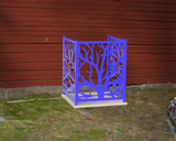 Bare Tree Design AC Unit Cover - Multiple Sizes - Madison Iron and Wood