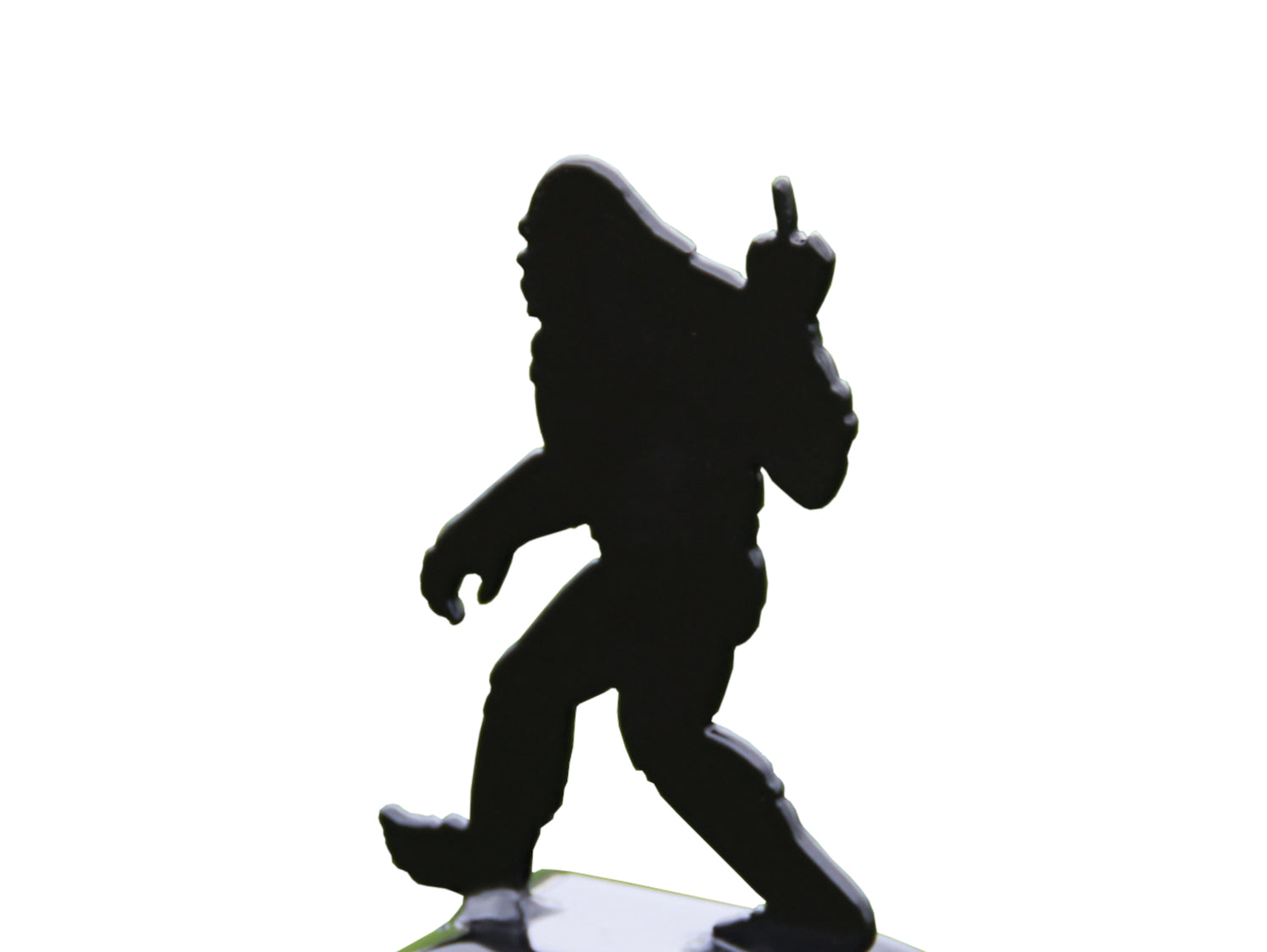 Bigfoot Middle Finger Post Top For Round Wood Fence Post (New Item-Images coming soon) - Madison Iron and Wood