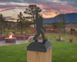 Bigfoot Rock and Roll Post Cap (Multiple Post Sizes Available) - Madison Iron and Wood