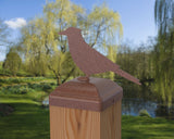 Blue Jay Fence Post Cap (Multiple Post Sizes Available) - Madison Iron and Wood