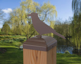Blue Jay Fence Post Cap (Multiple Post Sizes Available) - Madison Iron and Wood
