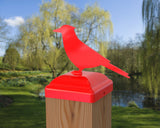 Blue Jay Fence Post Cap (Multiple Post Sizes Available) - Madison Iron and Wood