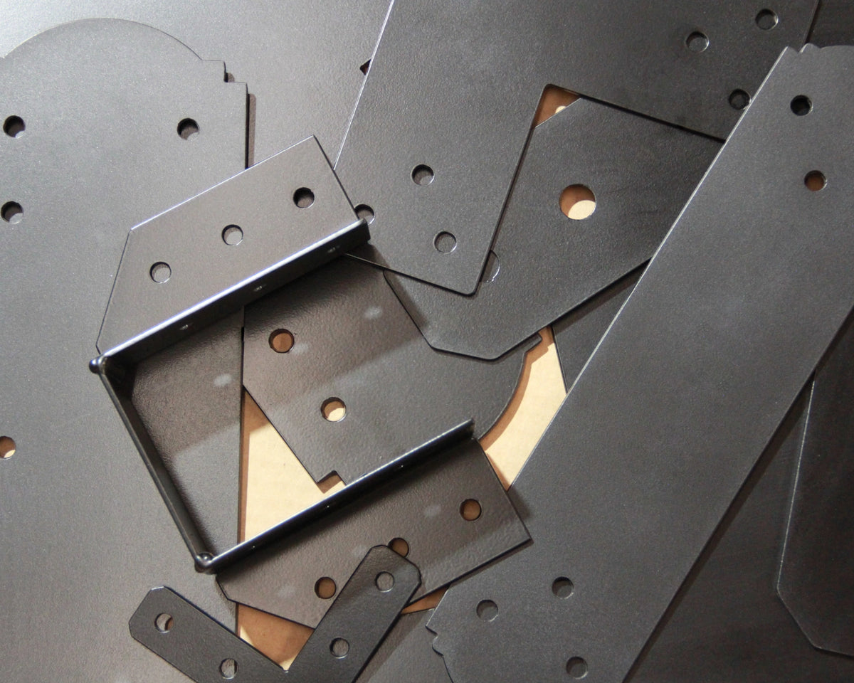 Bracket Base Frame Industrial Style Metal Brackets - Madison Iron and Wood - Made in the USA