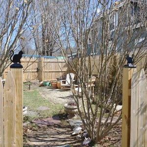 4x4 Cat Post Cap (Fits 3.5 x 3.5 Post Size) - Madison Iron and Wood