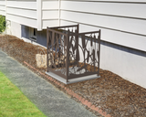 Cattails Design AC Unit Cover - Multiple Sizes - Madison Iron and Wood