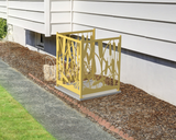 Cattails Design AC Unit Cover - Multiple Sizes - Madison Iron and Wood