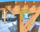 Colonial Brackets For 4x4 Dimensional Lumber - Madison Iron and Wood