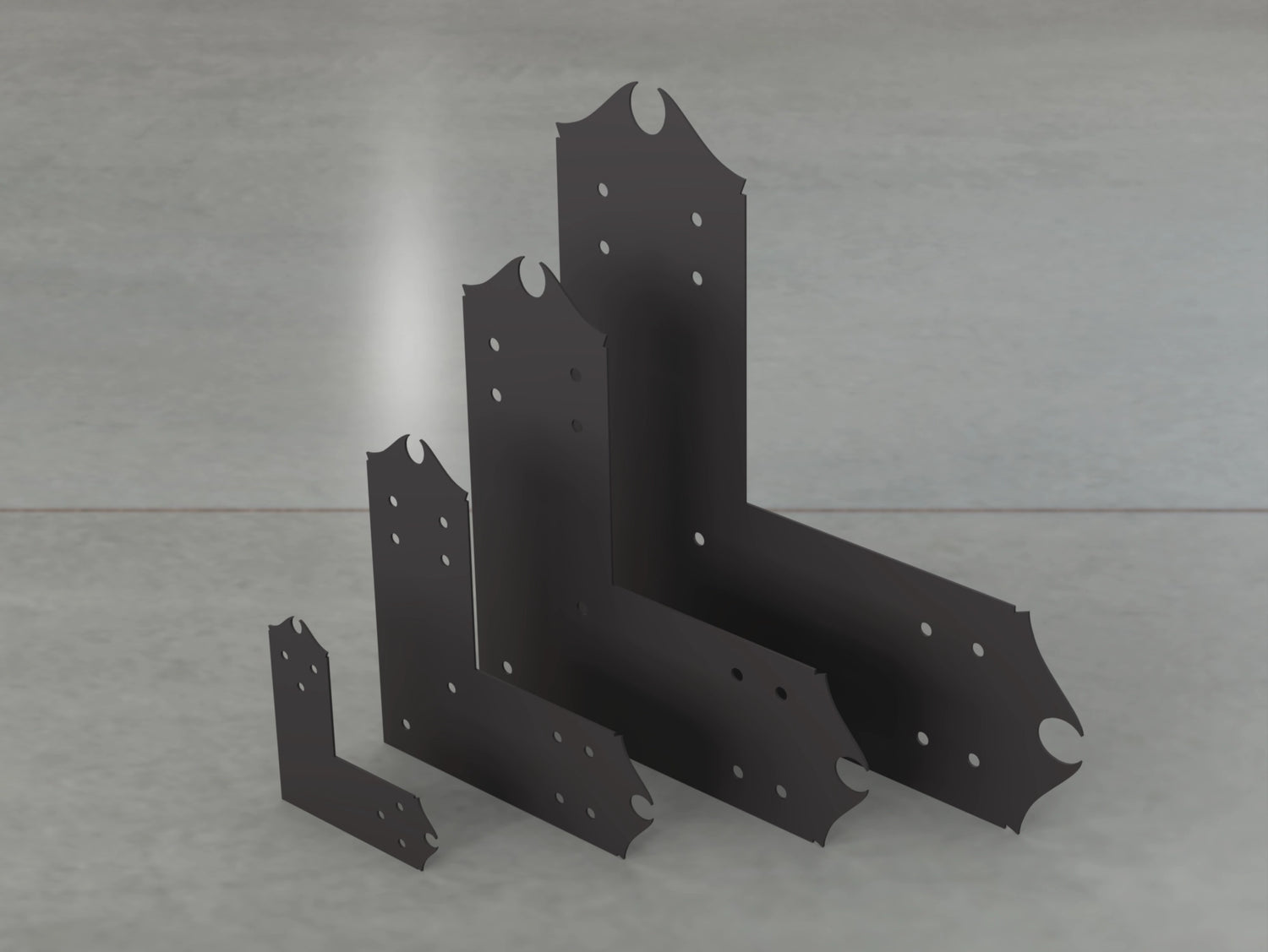 Supports de style sud-ouest pour poteau de 6 po