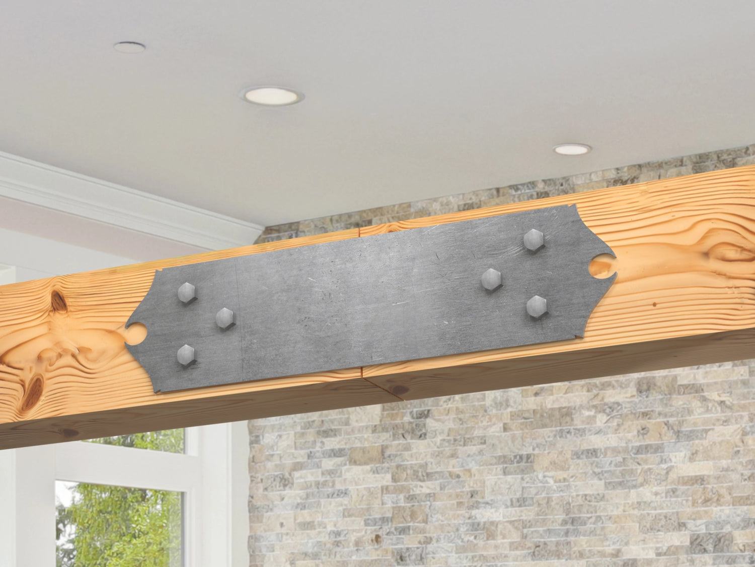 Colonial Brackets For 4x4 Dimensional Lumber - Madison Iron and Wood