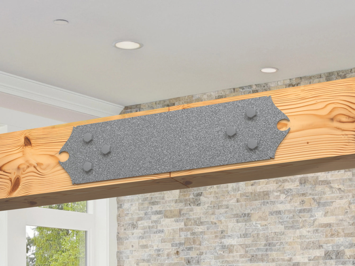 Colonial Brackets For 4x4 Dimensional Lumber - Madison Iron and Wood