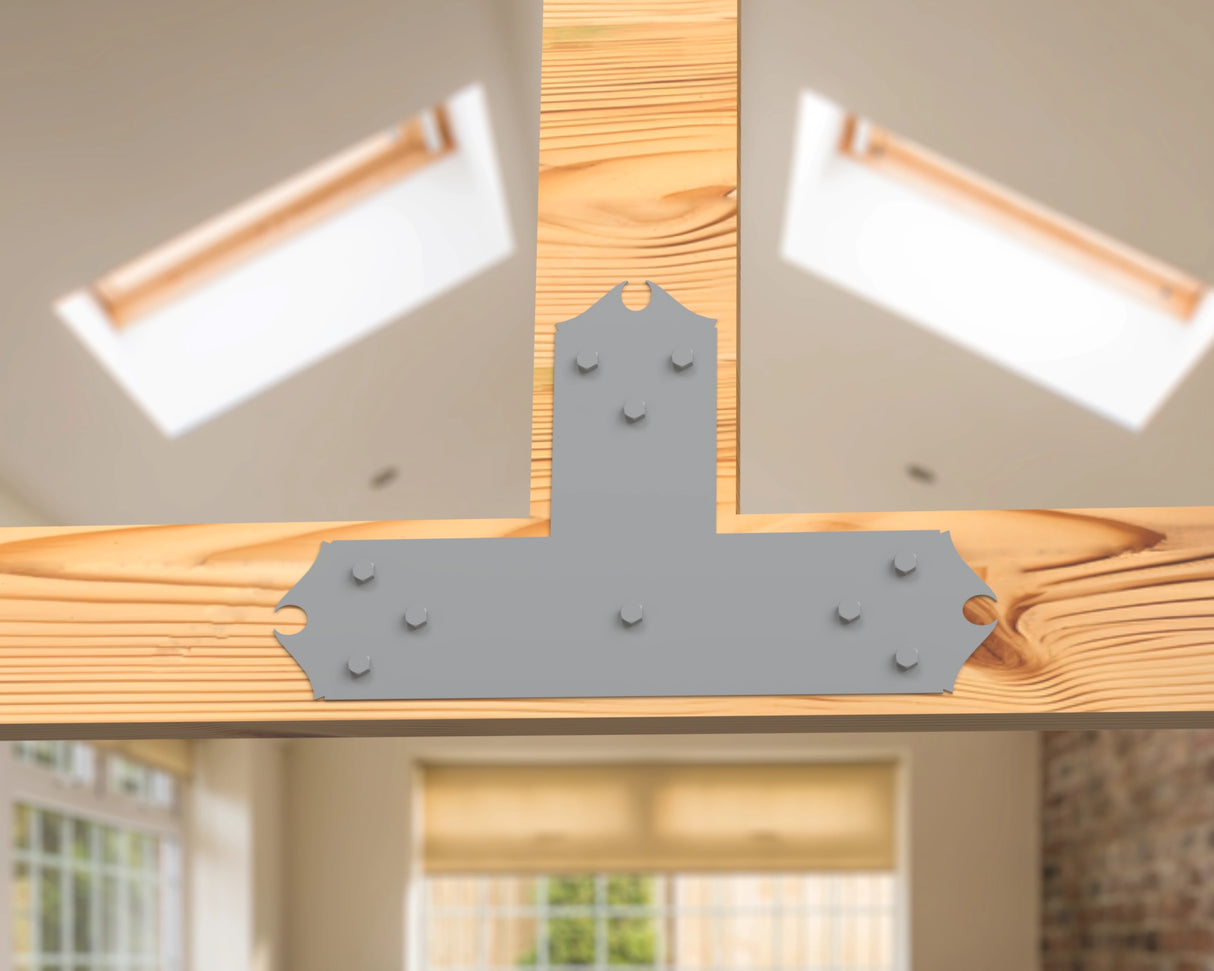 Colonial Brackets For 4x4 Dimensional Lumber - Madison Iron and Wood