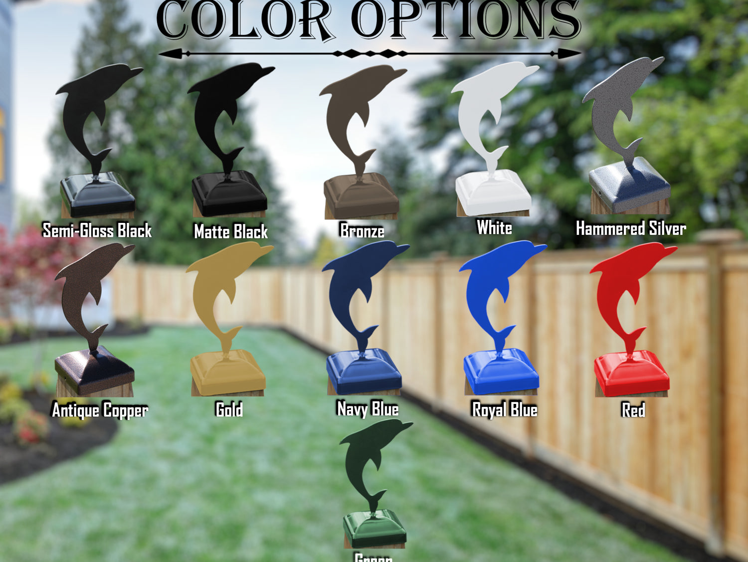 6X6 Dolphin Post Cap (5.5 x 5.5 Post Size) - Madison Iron and Wood