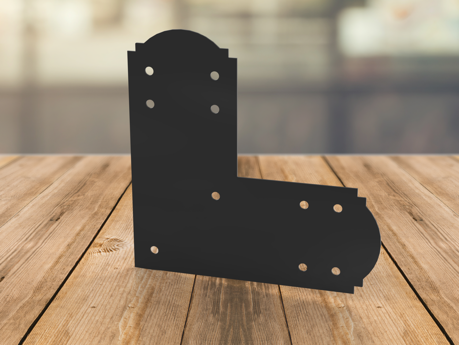 Crowned Brackets for 8x8 Dimensional Lumber - Madison Iron and Wood